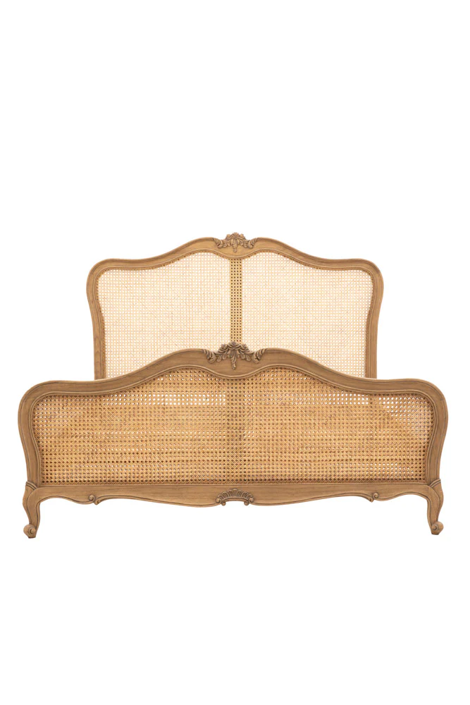 Antique-Style Wooden Bedframe - Available in Two Sizes - Image 5