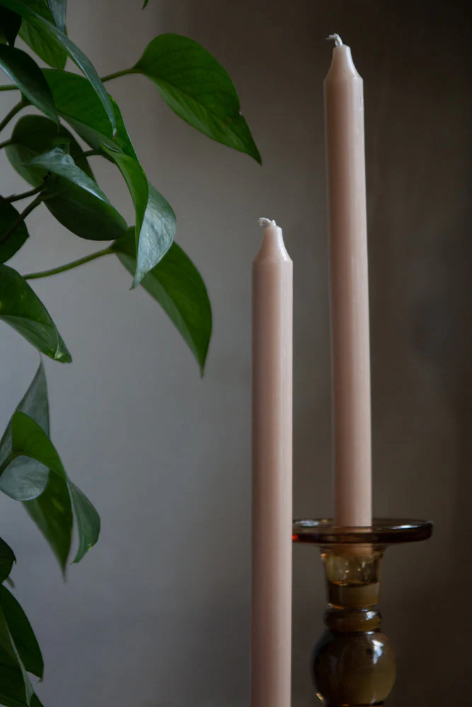 Beautiful Dinner Candle - Dusky Rose Pink - Image 7
