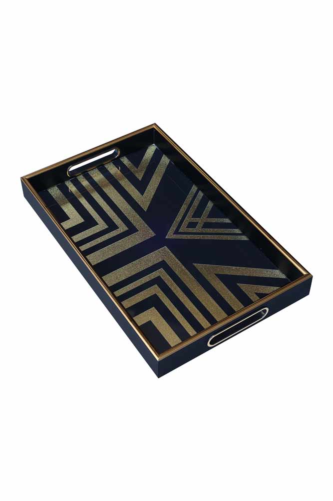 Black & Gold Square Display Tray - Image 6