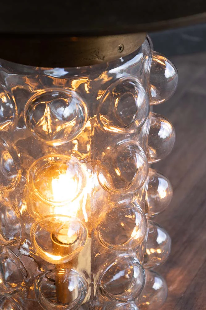 Bubble Glass Side Table & Floor Lamp - Image 2