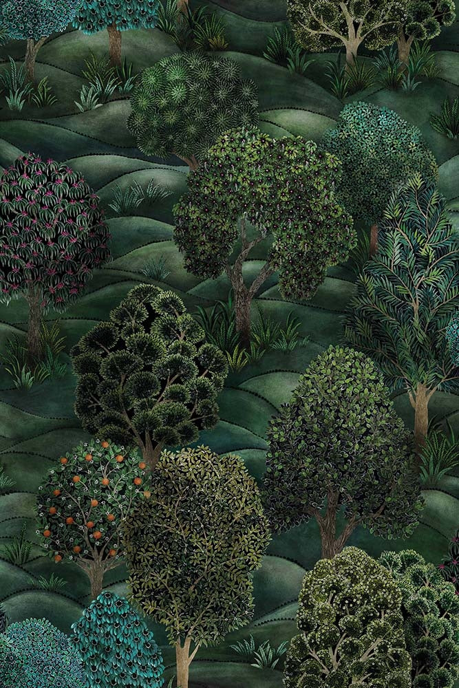 Cole & Son Botanical Botanica - Forest Wallpaper - Image 2
