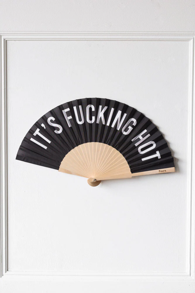 It's Fucking Hot Wooden Fan - Image 5