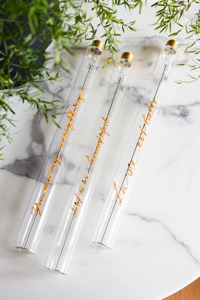 Message In A Tube Light - La Vie Est Belle - Image 7