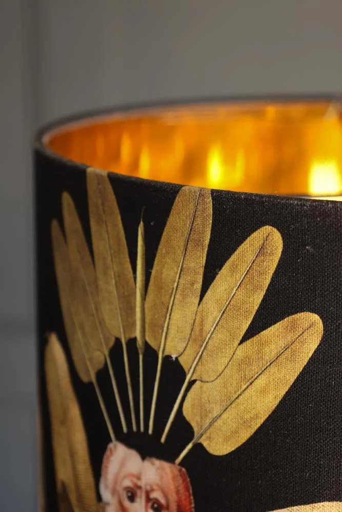 Mind The Gap Monkey Lamp Shade - 3 Sizes Available - Image 5