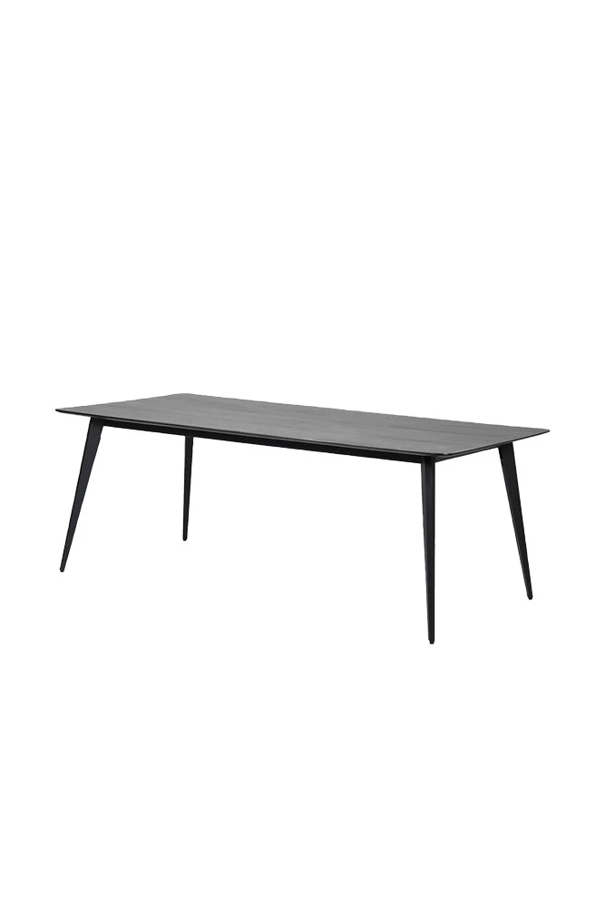 Modern Black Dining Table - Image 7