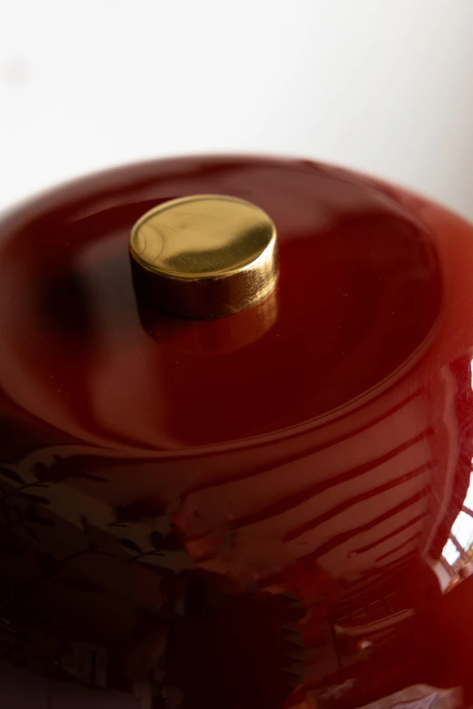 Modern Rosso Red Table Lamp - Image 4