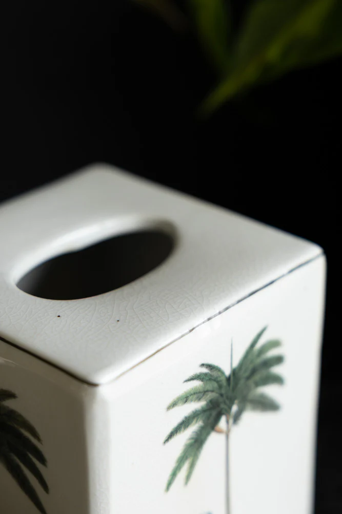Palm Tree Tissue Box - Image 5