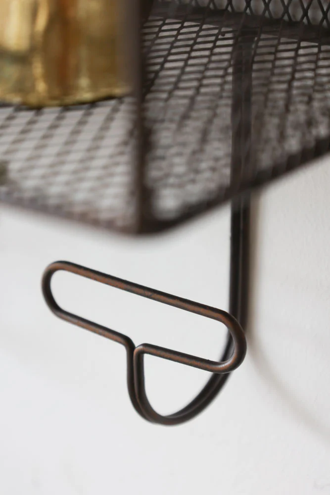 Pigeon Hole Wall Unit With Hooks - Image 4