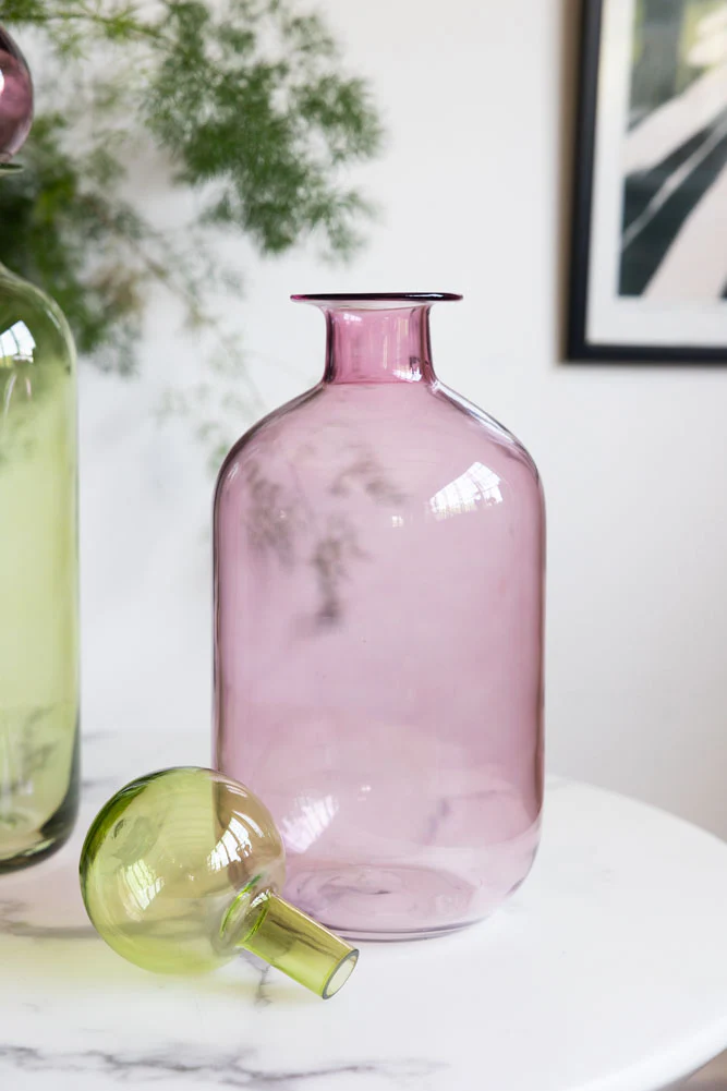 Pink & Green Apothecary Bottle - Image 4