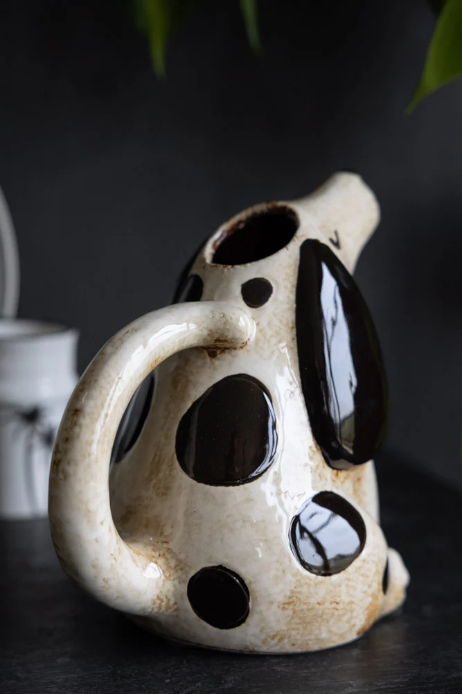Quirky Spotted Dog Pitcher Jug - Image 4
