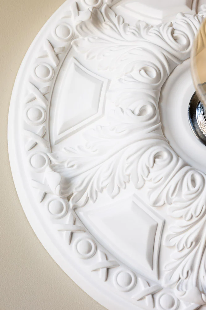 Ready-To-Paint Plaster Ceiling Rose  Medium - SAMPLE - Image 3