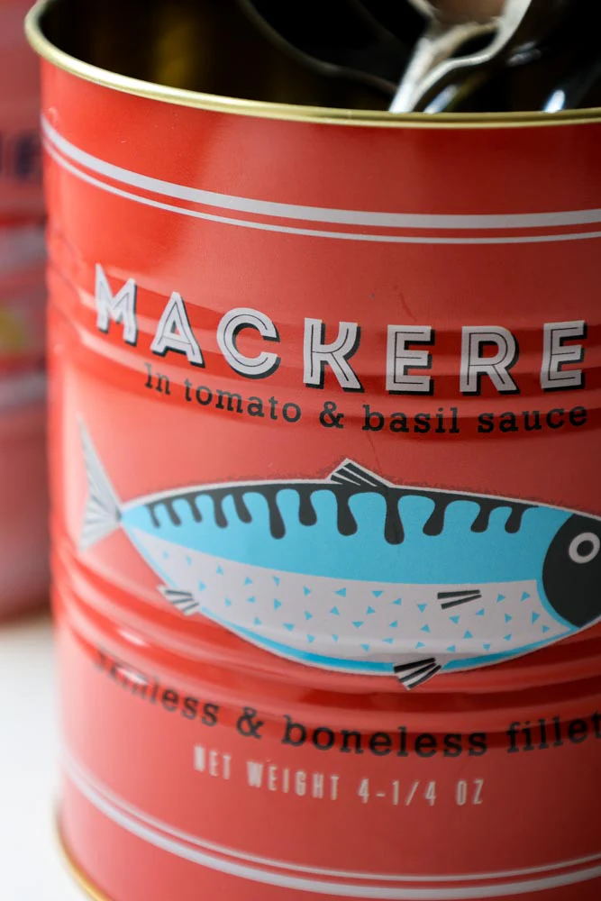 Set Of 2 Fish Storage Tins - Image 3