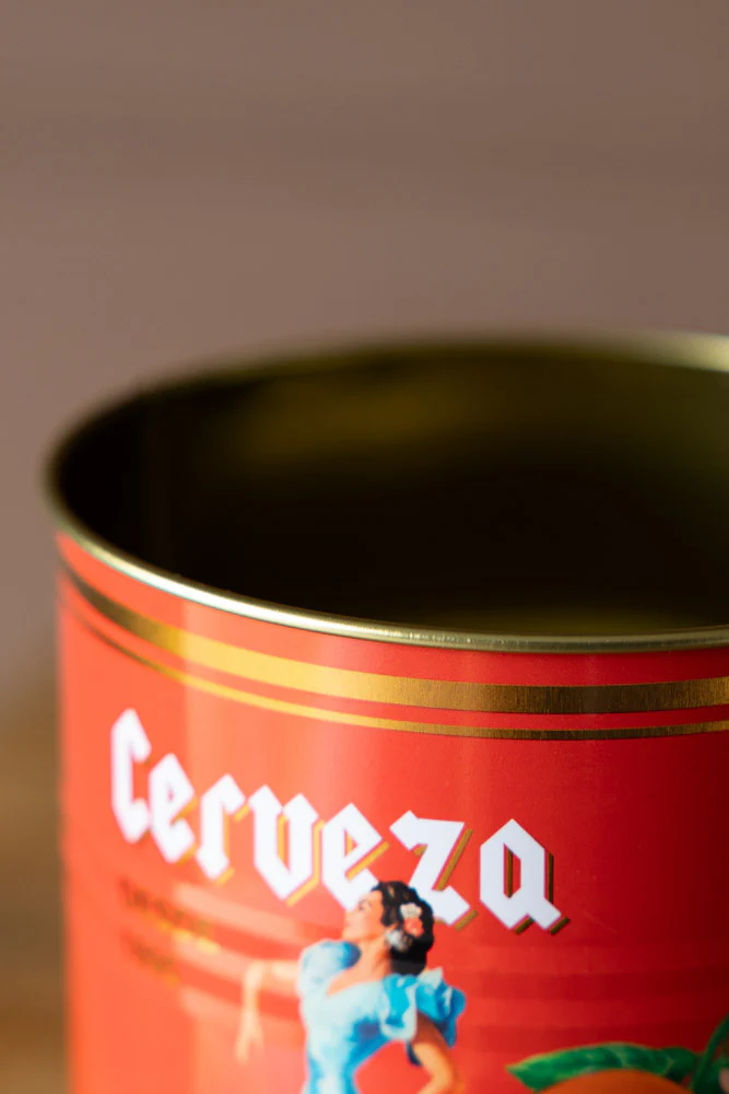Set Of 2 Flamenco & Orange Kitchen Storage Tins - Image 4