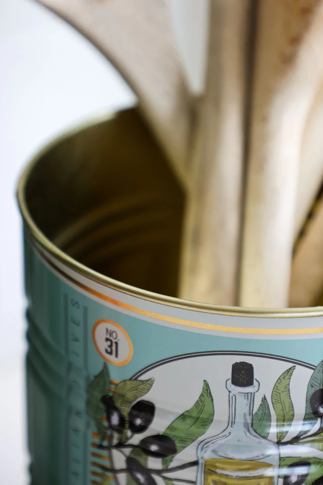 Set Of 2 Olive Oil Storage Tins - Image 6