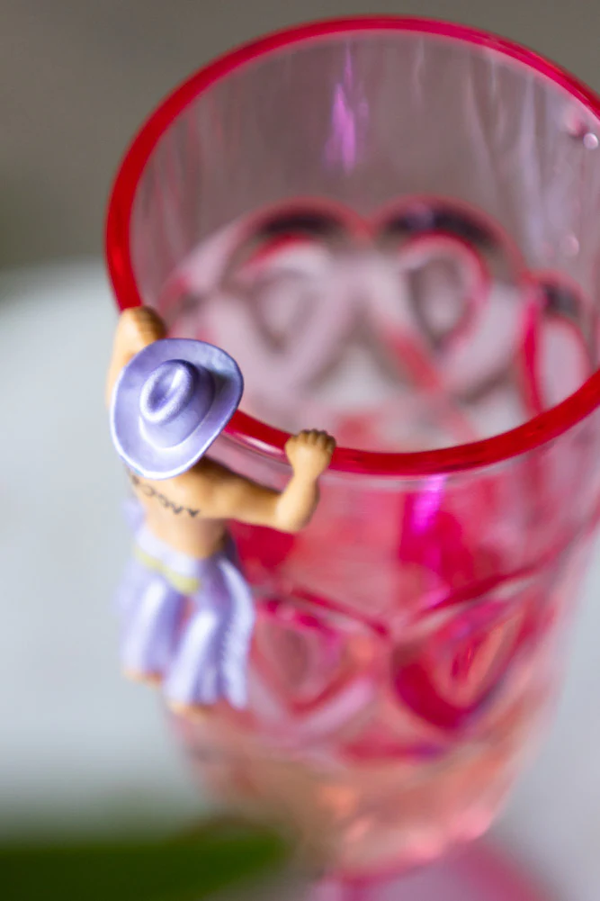 Set Of 4 Disco Cowboys Drink Markers - Image 6