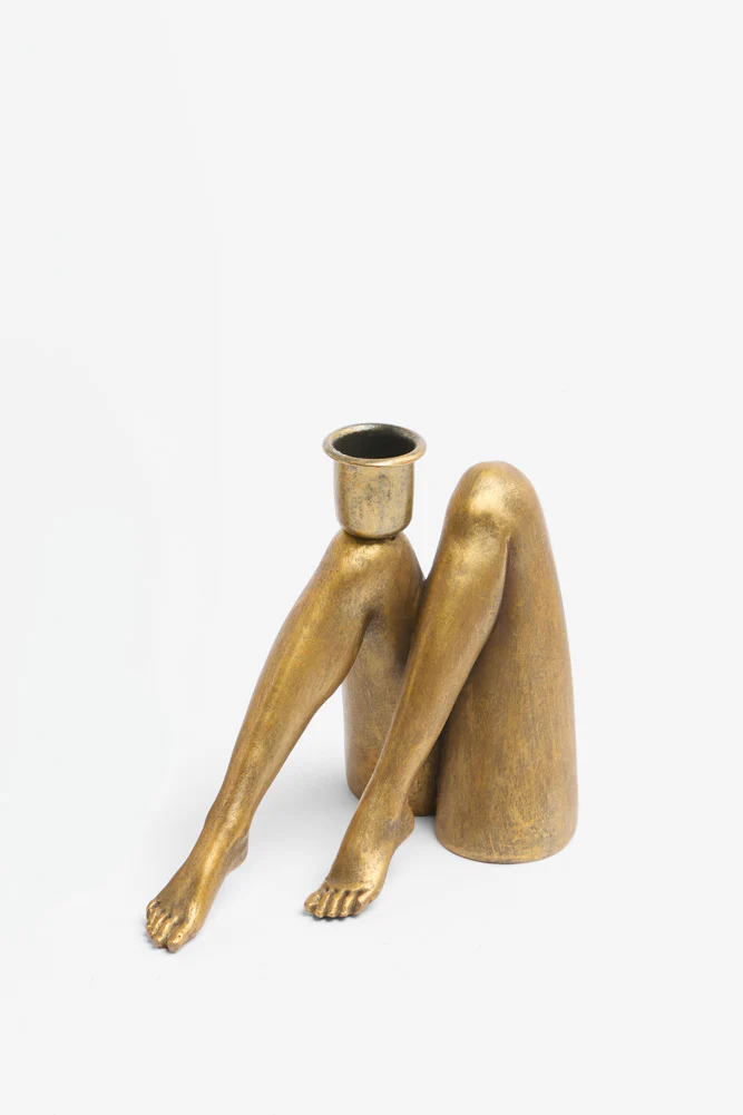 Sexy Legs Candle Holder In Gold - Image 6