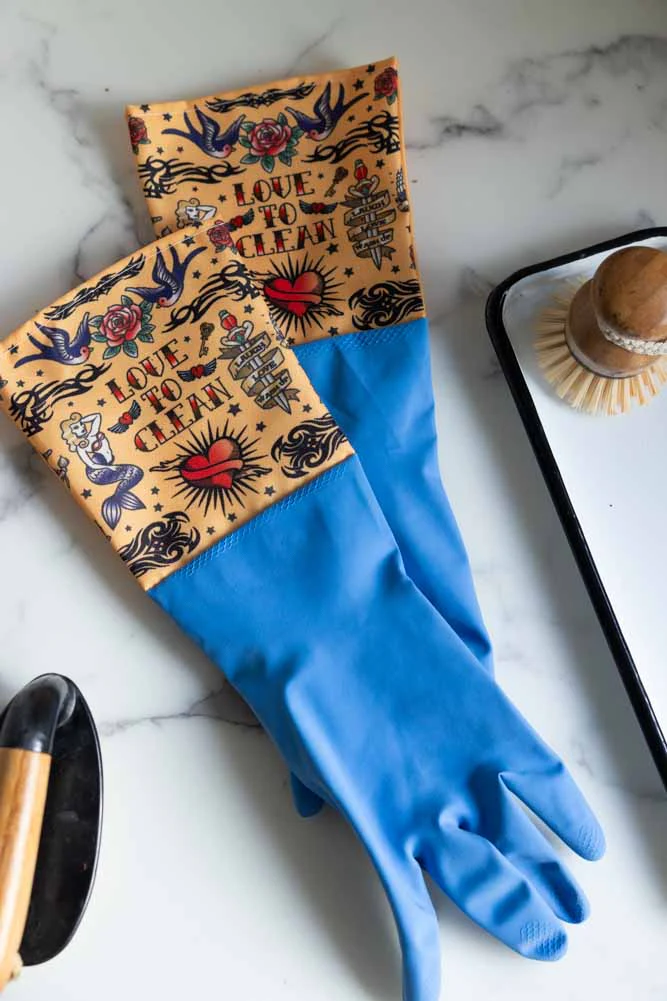 Tattoo Sleeve Washing Up Gloves