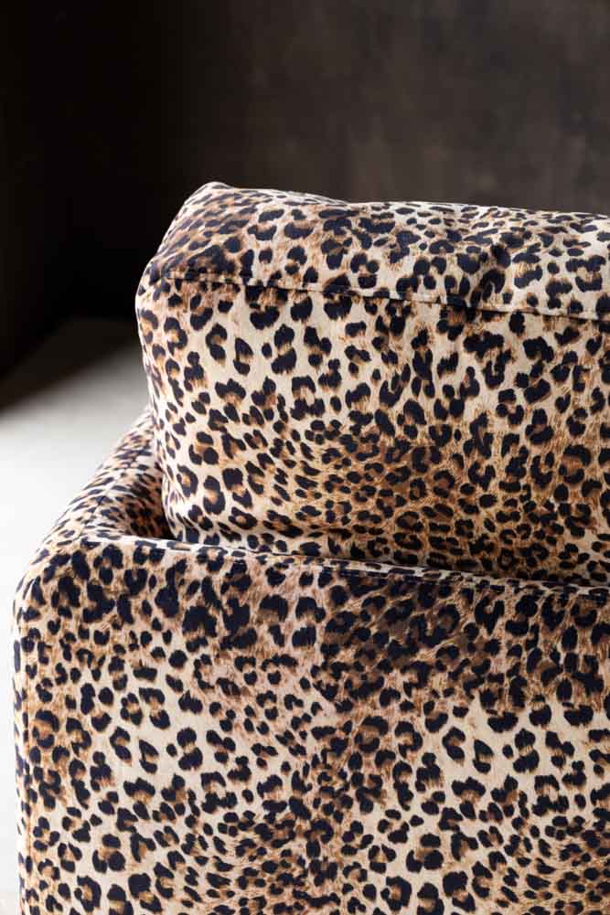 The Edie Leopard Print Armchair - Image 10