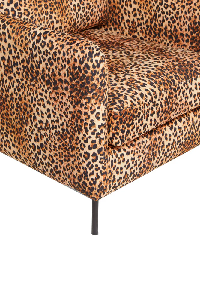 The Edie Leopard Print Armchair - Image 17