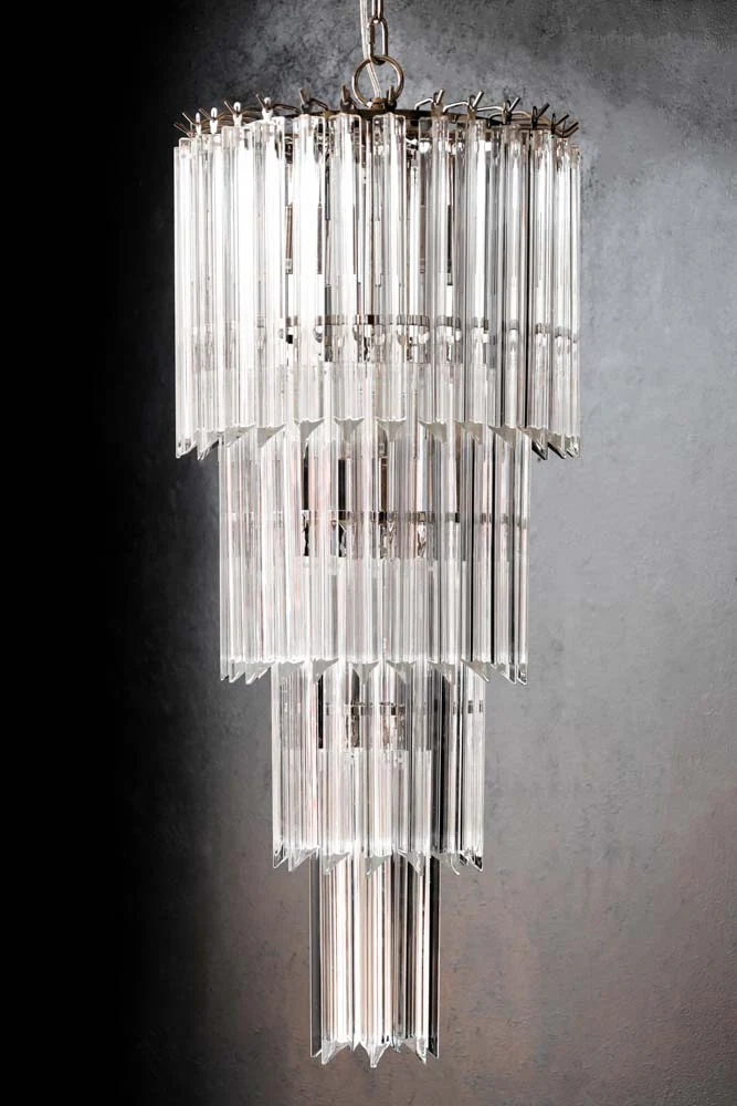 Tiered Crystal Chandelier - Image 2