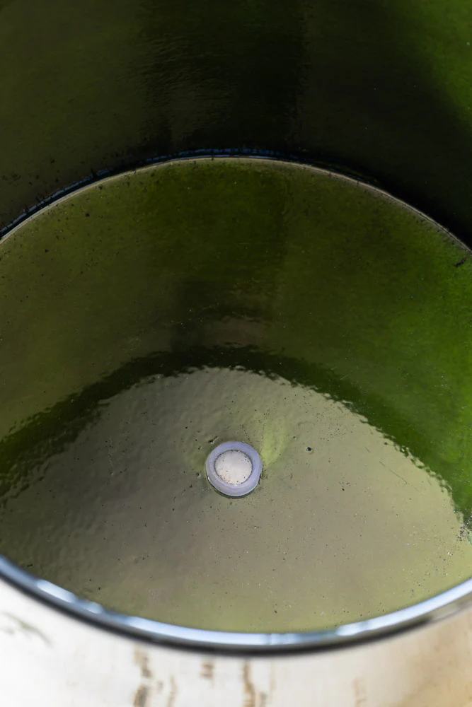 Vibrant Green Upcycled Steel Plant Pot - Available in 3 Sizes - Image 9